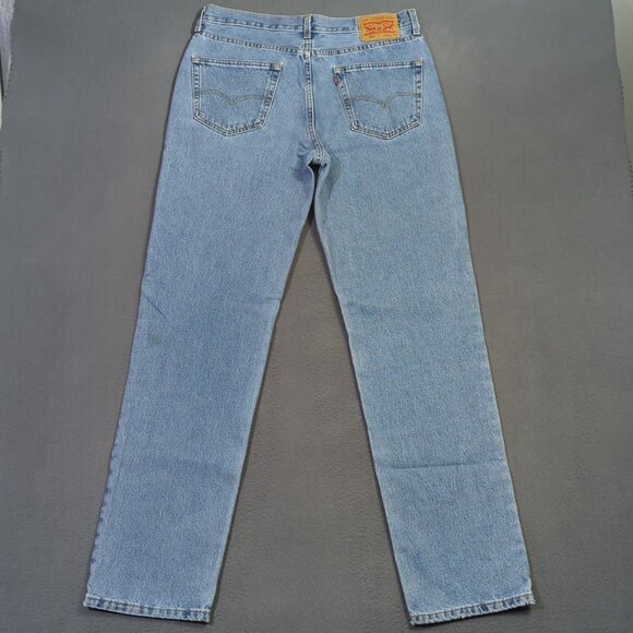 Levi's Jeans Men's 34x36 Fits 34x35 Blue 550 Relaxed Fit Tapered Leg Denim - Picture 2 of 13
